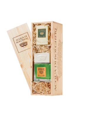 BAULETTO REGALO GRANDE CON DIFFUSORE AMBIENTE + PROFUMO (COMPONIBILE)